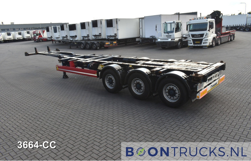 Krone SD BOX LINER | 2x20-40-45ft HC * LIFT AXLE * BPW/DISC * EXTENDABLE REAR * 7x AVAILABLE - Portacontenedore/ Intercambiable semirremolque: foto 3 Krone SD BOX LINER | 2x20-40-45ft HC * LIFT AXLE * BPW/DISC * EXTENDABLE REAR * 7x AVAILABLE - Portacontenedore/ Intercambiable semirremolque: foto 3