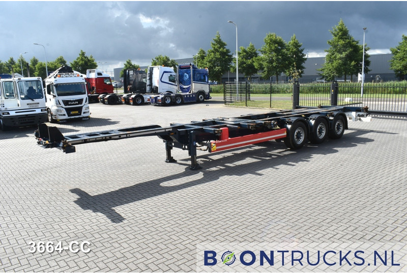 Krone SD BOX LINER | 2x20-40-45ft HC * LIFT AXLE * BPW/DISC * EXTENDABLE REAR * 7x AVAILABLE - Portacontenedore/ Intercambiable semirremolque: foto 5 Krone SD BOX LINER | 2x20-40-45ft HC * LIFT AXLE * BPW/DISC * EXTENDABLE REAR * 7x AVAILABLE - Portacontenedore/ Intercambiable semirremolque: foto 5