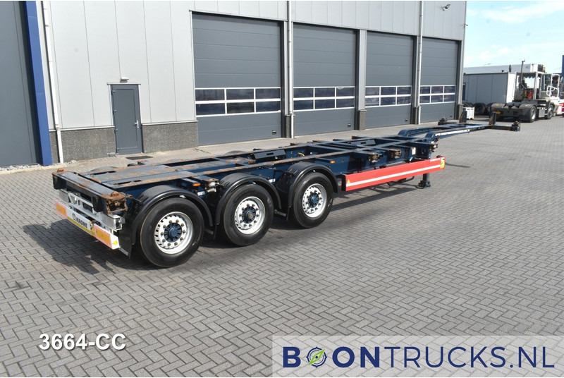 Krone SD BOX LINER | 2x20-40-45ft HC * LIFT AXLE * BPW/DISC * EXTENDABLE REAR * 7x AVAILABLE - Portacontenedore/ Intercambiable semirremolque: foto 1 Krone SD BOX LINER | 2x20-40-45ft HC * LIFT AXLE * BPW/DISC * EXTENDABLE REAR * 7x AVAILABLE - Portacontenedore/ Intercambiable semirremolque: foto 1