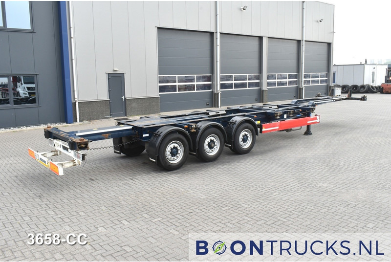 Krone SD BOX LINER | 2x20-40-45ft HC * LIFT AXLE * BPW/DISC * EXTENDABLE REAR * 9x AVAILABLE - Portacontenedore/ Intercambiable semirremolque: foto 2 Krone SD BOX LINER | 2x20-40-45ft HC * LIFT AXLE * BPW/DISC * EXTENDABLE REAR * 9x AVAILABLE - Portacontenedore/ Intercambiable semirremolque: foto 2