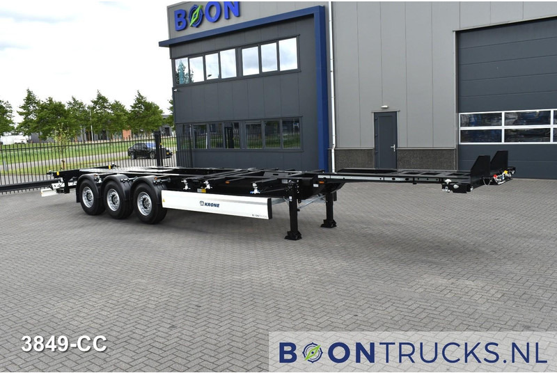 Krone SD BOX LINER NEW / UNREGISTERED | 2x20-40-45ft * LIFT AXLE * DISC BRAKES - Portacontenedore/ Intercambiable semirremolque: foto 4 Krone SD BOX LINER NEW / UNREGISTERED | 2x20-40-45ft * LIFT AXLE * DISC BRAKES - Portacontenedore/ Intercambiable semirremolque: foto 4