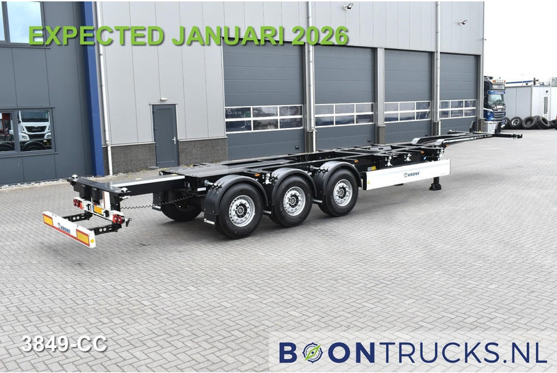 Krone SD BOX LINER NEW / UNREGISTERED | 2x20-40-45ft * LIFT AXLE * DISC BRAKES - Portacontenedore/ Intercambiable semirremolque: foto 2 Krone SD BOX LINER NEW / UNREGISTERED | 2x20-40-45ft * LIFT AXLE * DISC BRAKES - Portacontenedore/ Intercambiable semirremolque: foto 2