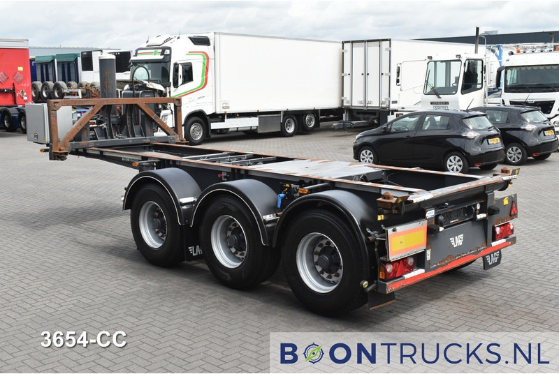 LAG O-3-CC | 20ft TIPPING CHASSIS * 24v SELF SUPPORT * LIFT AXLE * BPW / DISC - Portacontenedore/ Intercambiable semirremolque: foto 2 LAG O-3-CC | 20ft TIPPING CHASSIS * 24v SELF SUPPORT * LIFT AXLE * BPW / DISC - Portacontenedore/ Intercambiable semirremolque: foto 2