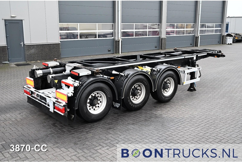 LAG O-3-CC TANK CHASSIS | 20t * 3250 Kg * ADR AT-FL-OX * BPW / DISC - Portacontenedore/ Intercambiable semirremolque: foto 1 LAG O-3-CC TANK CHASSIS | 20t * 3250 Kg * ADR AT-FL-OX * BPW / DISC - Portacontenedore/ Intercambiable semirremolque: foto 1