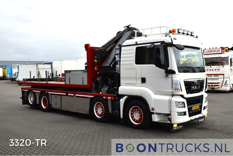 MAN TGS 440 8x2 + HMF 5020-K6 + FJ1000K4 | EURO6 * KABELSYSTEEM 30T * NL TRUCK * TOP! - Camión grúa: foto 3 MAN TGS 440 8x2 + HMF 5020-K6 + FJ1000K4 | EURO6 * KABELSYSTEEM 30T * NL TRUCK * TOP! - Camión grúa: foto 3