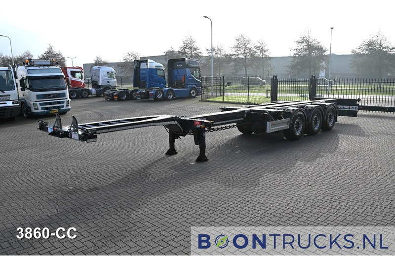 Pacton ET3 | 2x20-30-40-45ft HC * 2x EXTENDABLE * LIFT AXLE * NL TRAILER * APK 06-2026 - Portacontenedore/ Intercambiable semirremolque: foto 5 Pacton ET3 | 2x20-30-40-45ft HC * 2x EXTENDABLE * LIFT AXLE * NL TRAILER * APK 06-2026 - Portacontenedore/ Intercambiable semirremolque: foto 5