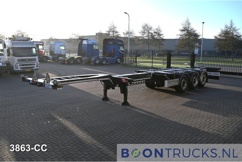 Pacton ET3 | 2x20-30-40-45ft HC * LIFT AXLE * 2x EXTENDABLE * NL TRAINER * APK 09-2026 - Portacontenedore/ Intercambiable semirremolque: foto 5 Pacton ET3 | 2x20-30-40-45ft HC * LIFT AXLE * 2x EXTENDABLE * NL TRAINER * APK 09-2026 - Portacontenedore/ Intercambiable semirremolque: foto 5