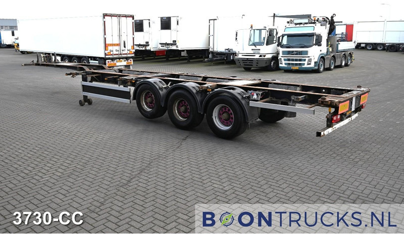 Pacton T3-007 2x20-40-45ft HC * LIFT AXLE * BPW * NL TRAILER - Portacontenedore/ Intercambiable semirremolque: foto 2 Pacton T3-007 2x20-40-45ft HC * LIFT AXLE * BPW * NL TRAILER - Portacontenedore/ Intercambiable semirremolque: foto 2