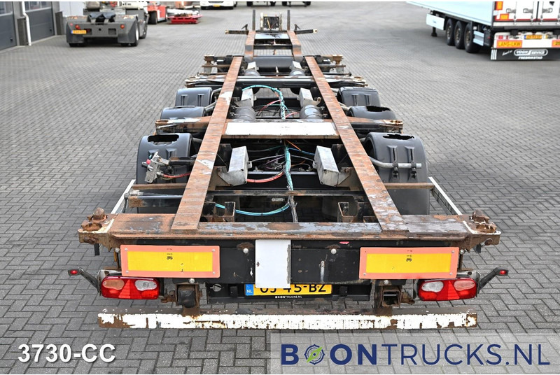 Pacton T3-007 2x20-40-45ft HC * LIFT AXLE * BPW * NL TRAILER - Portacontenedore/ Intercambiable semirremolque: foto 5 Pacton T3-007 2x20-40-45ft HC * LIFT AXLE * BPW * NL TRAILER - Portacontenedore/ Intercambiable semirremolque: foto 5