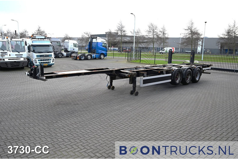 Pacton T3-007 2x20-40-45ft HC * LIFT AXLE * BPW * NL TRAILER - Portacontenedore/ Intercambiable semirremolque: foto 4 Pacton T3-007 2x20-40-45ft HC * LIFT AXLE * BPW * NL TRAILER - Portacontenedore/ Intercambiable semirremolque: foto 4