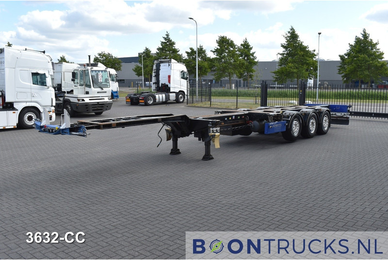 Pacton T3-010 | 2x20-30-40-45ft HC * LIFT AXLE * SAF/DISC * NL TRAILER * APK 10-2025 - Portacontenedore/ Intercambiable semirremolque: foto 5 Pacton T3-010 | 2x20-30-40-45ft HC * LIFT AXLE * SAF/DISC * NL TRAILER * APK 10-2025 - Portacontenedore/ Intercambiable semirremolque: foto 5