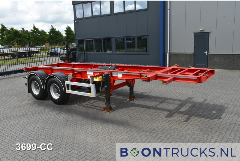 Pacton TXC 233 | 20ft * 2980 Kg * BPW / DRUM * NL TRAILER * 3x AVAILABLE - Portacontenedore/ Intercambiable semirremolque: foto 4 Pacton TXC 233 | 20ft * 2980 Kg * BPW / DRUM * NL TRAILER * 3x AVAILABLE - Portacontenedore/ Intercambiable semirremolque: foto 4