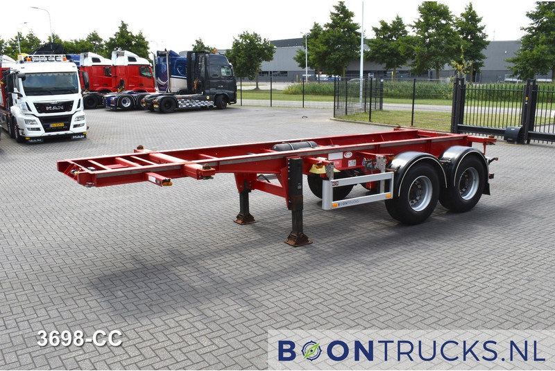 Pacton TXC 233 | 20ft * 2980 Kg * BPW / DRUM * NL TRAILER * 3x AVAILABLE - Portacontenedore/ Intercambiable semirremolque: foto 5 Pacton TXC 233 | 20ft * 2980 Kg * BPW / DRUM * NL TRAILER * 3x AVAILABLE - Portacontenedore/ Intercambiable semirremolque: foto 5