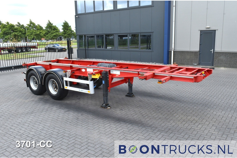 Pacton TXC 233 | 20ft * 2980 Kg * BPW / DRUM * NL TRAILER * 3x AVAILABLE - Portacontenedore/ Intercambiable semirremolque: foto 4 Pacton TXC 233 | 20ft * 2980 Kg * BPW / DRUM * NL TRAILER * 3x AVAILABLE - Portacontenedore/ Intercambiable semirremolque: foto 4