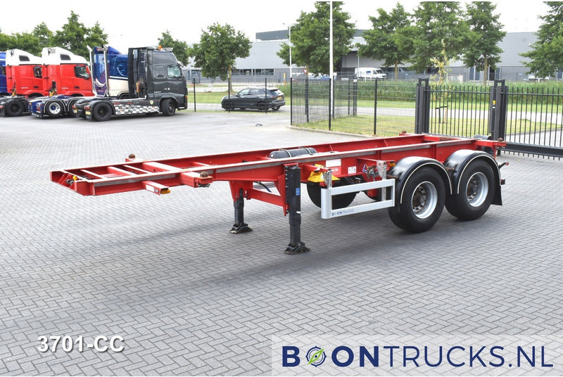 Pacton TXC 233 | 20ft * 2980 Kg * BPW / DRUM * NL TRAILER * 3x AVAILABLE - Portacontenedore/ Intercambiable semirremolque: foto 5 Pacton TXC 233 | 20ft * 2980 Kg * BPW / DRUM * NL TRAILER * 3x AVAILABLE - Portacontenedore/ Intercambiable semirremolque: foto 5