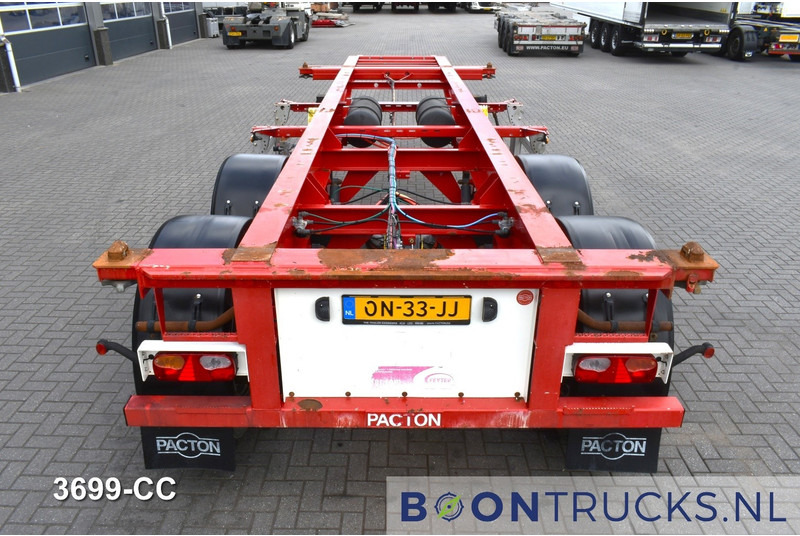 Pacton TXC 233 | 20ft * 2980 Kg * BPW / DRUM * NL TRAILER * 3x AVAILABLE - Portacontenedore/ Intercambiable semirremolque: foto 2 Pacton TXC 233 | 20ft * 2980 Kg * BPW / DRUM * NL TRAILER * 3x AVAILABLE - Portacontenedore/ Intercambiable semirremolque: foto 2
