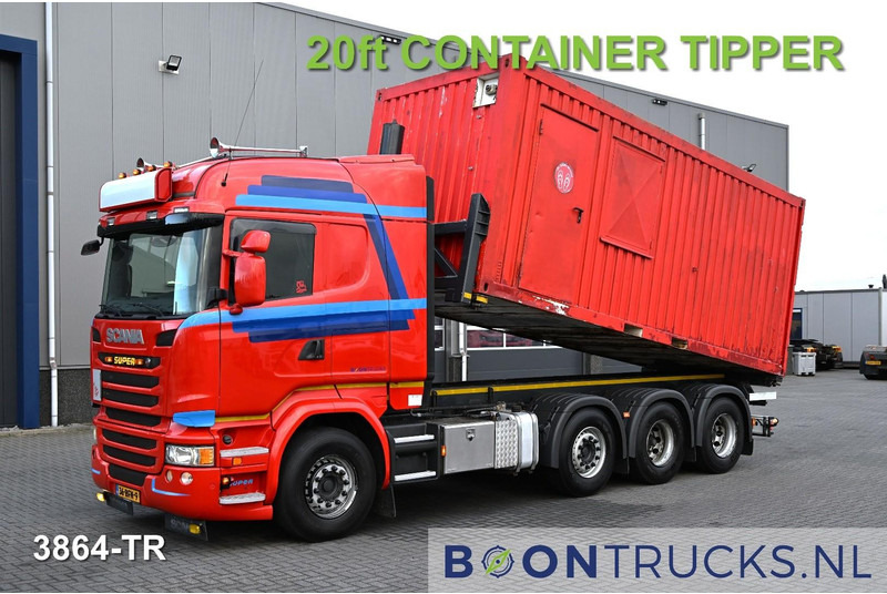 Scania R450 8x2 | EURO6 * CONTAINER TRANSPORT * 20ft TIPPING * NL TRUCK * APK 02-2026 - Portacontenedore/ Intercambiable camión: foto 1 Scania R450 8x2 | EURO6 * CONTAINER TRANSPORT * 20ft TIPPING * NL TRUCK * APK 02-2026 - Portacontenedore/ Intercambiable camión: foto 1