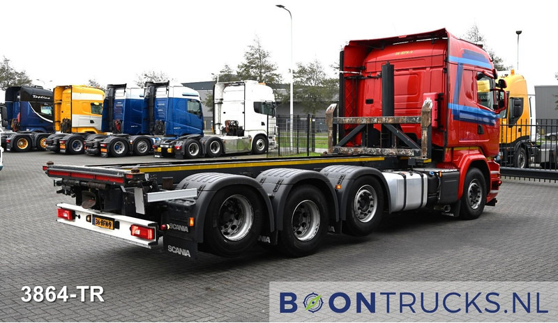 Scania R450 8x2 | EURO6 * CONTAINER TRANSPORT * 20ft TIPPING * NL TRUCK * APK 02-2026 - Portacontenedore/ Intercambiable camión: foto 5 Scania R450 8x2 | EURO6 * CONTAINER TRANSPORT * 20ft TIPPING * NL TRUCK * APK 02-2026 - Portacontenedore/ Intercambiable camión: foto 5