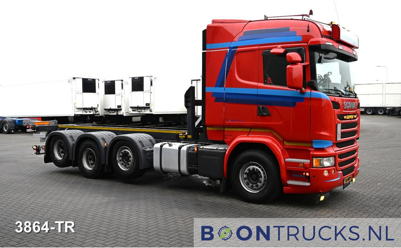 Scania R450 8x2 | EURO6 * CONTAINER TRANSPORT * 20ft TIPPING * NL TRUCK * APK 02-2026 - Portacontenedore/ Intercambiable camión: foto 3 Scania R450 8x2 | EURO6 * CONTAINER TRANSPORT * 20ft TIPPING * NL TRUCK * APK 02-2026 - Portacontenedore/ Intercambiable camión: foto 3