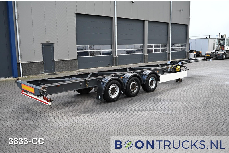 Schmitz Cargobull SCF 24 FIXED CHASSIS | 45ft HC * DISC BRAKES * 4350 Kg * NL TRAILER * APK 12-2026 - Portacontenedore/ Intercambiable semirremolque: foto 1 Schmitz Cargobull SCF 24 FIXED CHASSIS | 45ft HC * DISC BRAKES * 4350 Kg * NL TRAILER * APK 12-2026 - Portacontenedore/ Intercambiable semirremolque: foto 1