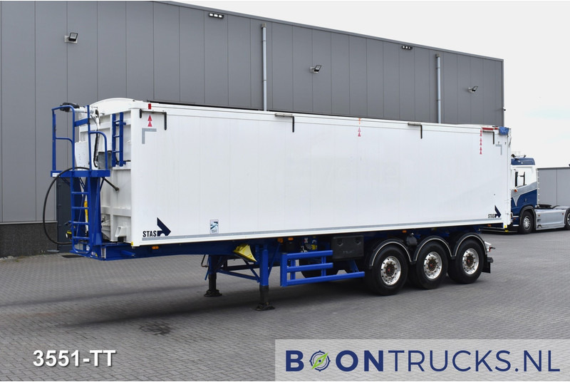 Stas S300CX | TIPPER 53 M³ * AGROSTAR * SAF / DISC * ALU * APK 10-2025 - Volquete remolque: foto 1 Stas S300CX | TIPPER 53 M³ * AGROSTAR * SAF / DISC * ALU * APK 10-2025 - Volquete remolque: foto 1