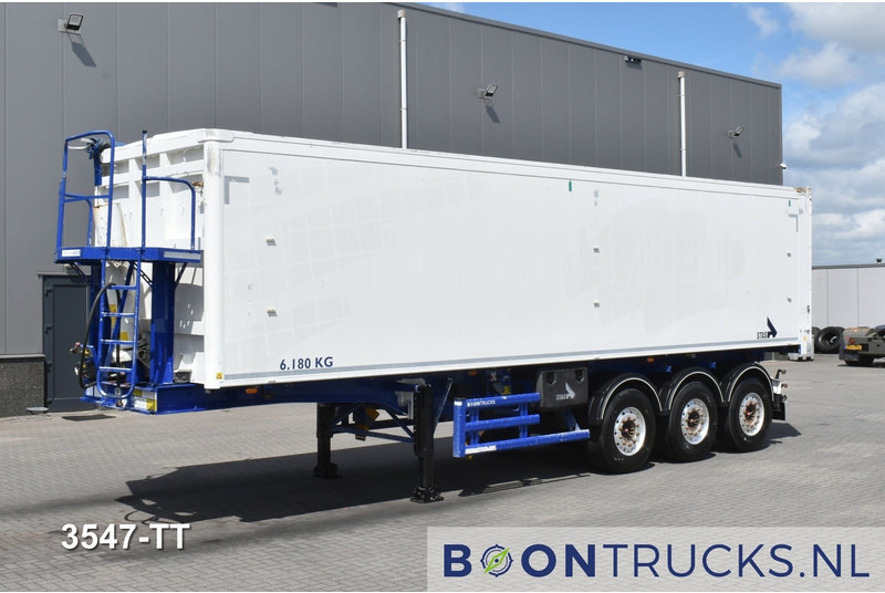 Stas S300CX | TIPPER 53 M³ * AGROSTAR * SAF / DISC * ALU * NL TRAILER - Volquete semirremolque: foto 1 Stas S300CX | TIPPER 53 M³ * AGROSTAR * SAF / DISC * ALU * NL TRAILER - Volquete semirremolque: foto 1