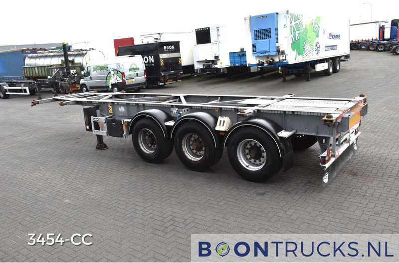 Van Hool 3B0070 TANK CHASSIS | 20-30ft * 3780 Kg * ADR AT/FL/OX * BPW/DISC * GALVANISED - Portacontenedore/ Intercambiable semirremolque: foto 2 Van Hool 3B0070 TANK CHASSIS | 20-30ft * 3780 Kg * ADR AT/FL/OX * BPW/DISC * GALVANISED - Portacontenedore/ Intercambiable semirremolque: foto 2