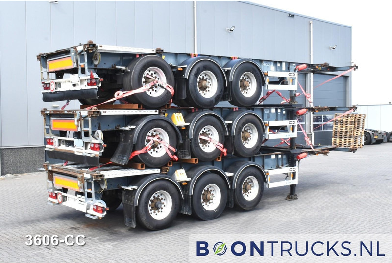 Van Hool 3B0071 € 11500 STACK PRICE | 20-30ft * ADR: FL, AT, OX * 3840 KG * LIFT AXLE - Portacontenedore/ Intercambiable semirremolque: foto 1 Van Hool 3B0071 € 11500 STACK PRICE | 20-30ft * ADR: FL, AT, OX * 3840 KG * LIFT AXLE - Portacontenedore/ Intercambiable semirremolque: foto 1