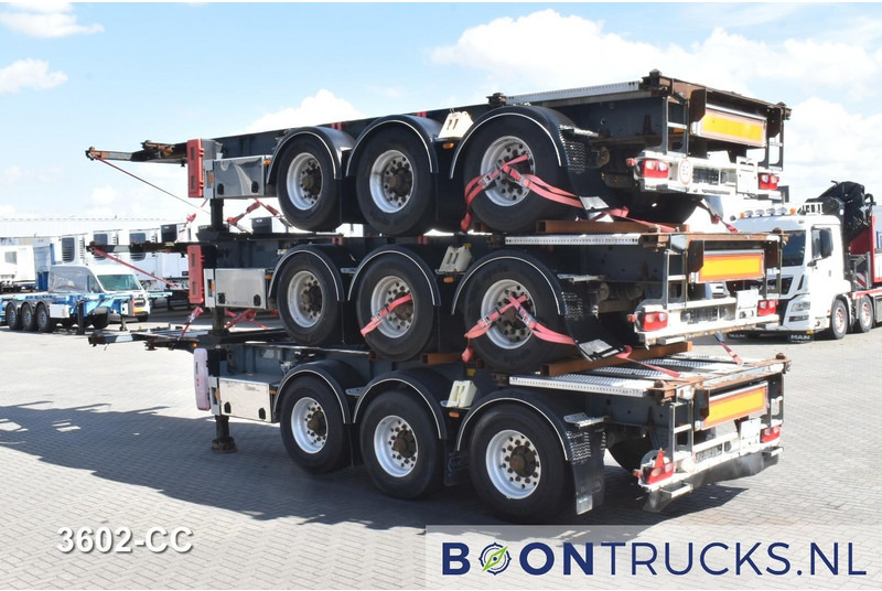 Van Hool 3B0071 STACK PRICE € 11500 | 20-30ft * ADR: FL, AT, OX * 3840 KG * LIFT AXLE - Portacontenedore/ Intercambiable semirremolque: foto 2 Van Hool 3B0071 STACK PRICE € 11500 | 20-30ft * ADR: FL, AT, OX * 3840 KG * LIFT AXLE - Portacontenedore/ Intercambiable semirremolque: foto 2