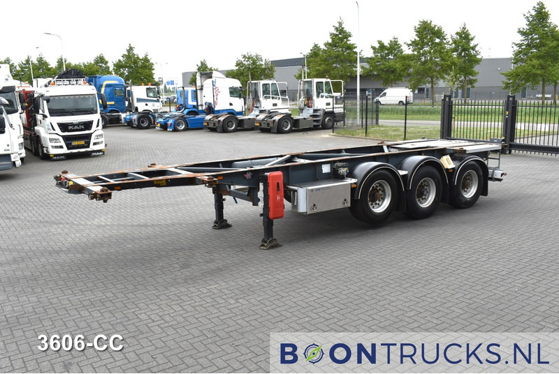 Van Hool 3B0071 TANK CHASSIS | 20-30ft * ADR: FL, AT, OX * 3840 KG * LIFT AXLE - Portacontenedore/ Intercambiable semirremolque: foto 5 Van Hool 3B0071 TANK CHASSIS | 20-30ft * ADR: FL, AT, OX * 3840 KG * LIFT AXLE - Portacontenedore/ Intercambiable semirremolque: foto 5