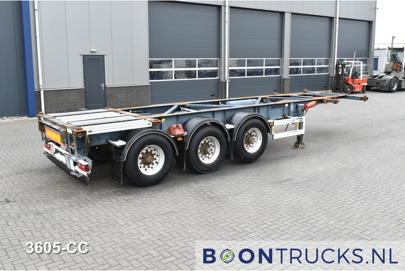 Van Hool 3B0071 TANK CHASSIS | 20-30ft * ADR: FL, AT, OX * 3840 KG * LIFT AXLE - Portacontenedore/ Intercambiable semirremolque: foto 1 Van Hool 3B0071 TANK CHASSIS | 20-30ft * ADR: FL, AT, OX * 3840 KG * LIFT AXLE - Portacontenedore/ Intercambiable semirremolque: foto 1