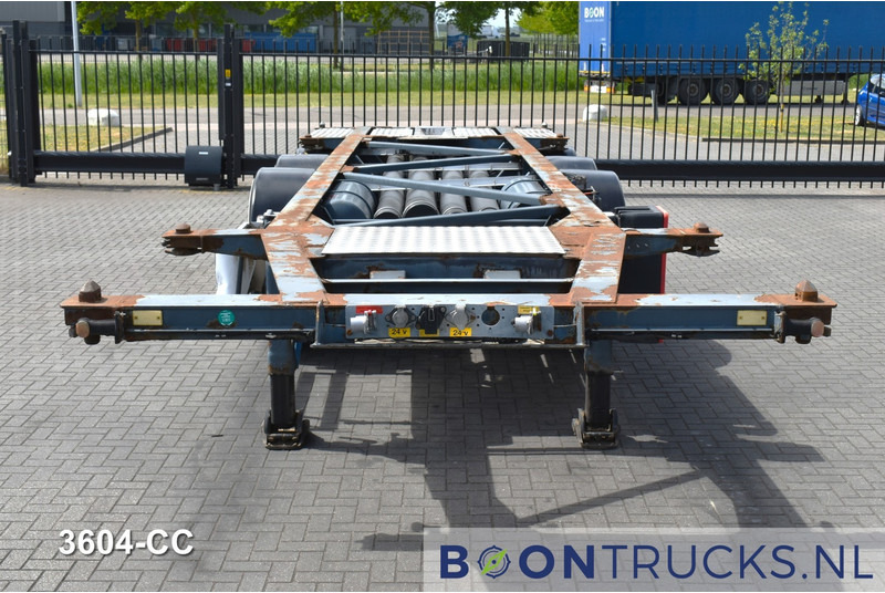 Portacontenedore/ Intercambiable semirremolque Van Hool 3B0071 TANK CHASSIS | 20-30ft * ADR: FL, AT, OX * 3840 KG * LIFT AXLE: foto 6
