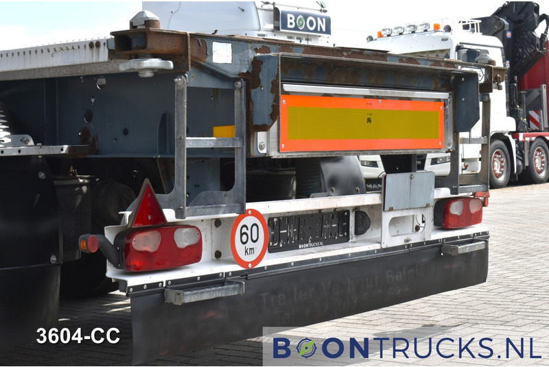 Portacontenedore/ Intercambiable semirremolque Van Hool 3B0071 TANK CHASSIS | 20-30ft * ADR: FL, AT, OX * 3840 KG * LIFT AXLE: foto 13