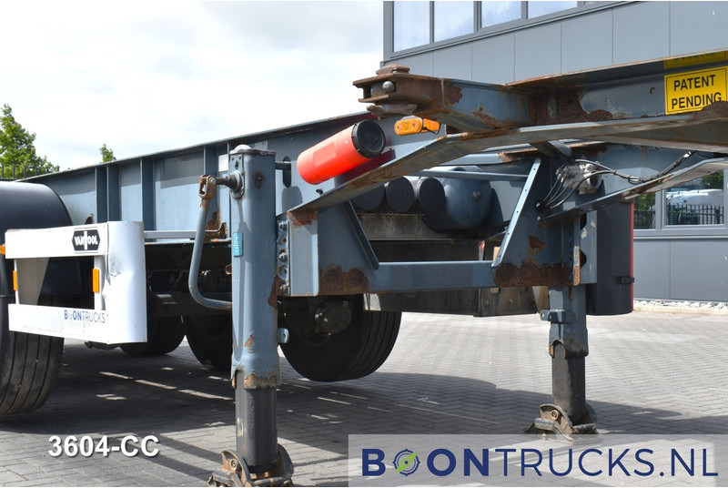 Portacontenedore/ Intercambiable semirremolque Van Hool 3B0071 TANK CHASSIS | 20-30ft * ADR: FL, AT, OX * 3840 KG * LIFT AXLE: foto 7