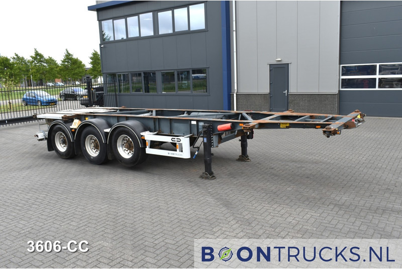 Van Hool 3B0071 TANK CHASSIS | 20-30ft * ADR: FL, AT, OX * 3840 KG * LIFT AXLE - Portacontenedore/ Intercambiable semirremolque: foto 4 Van Hool 3B0071 TANK CHASSIS | 20-30ft * ADR: FL, AT, OX * 3840 KG * LIFT AXLE - Portacontenedore/ Intercambiable semirremolque: foto 4