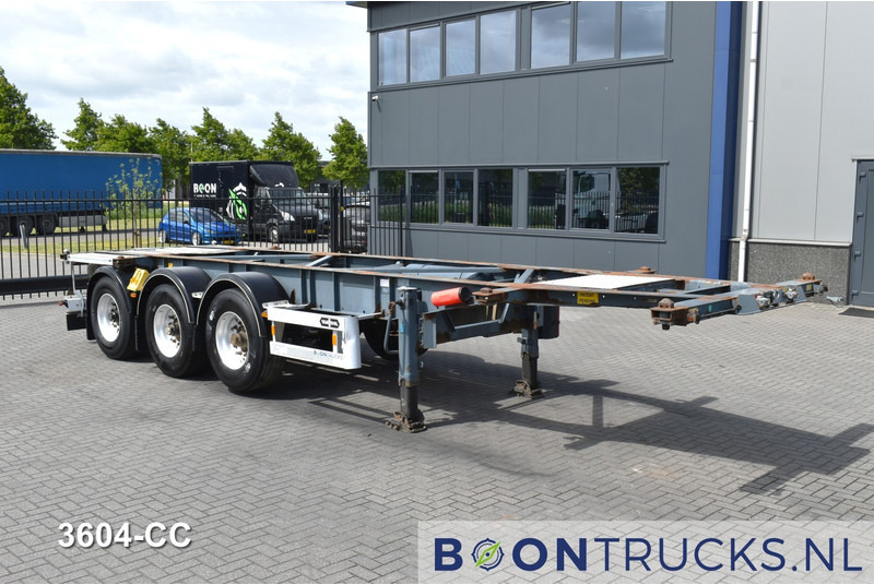 Van Hool 3B0071 TANK CHASSIS | 20-30ft * ADR: FL, AT, OX * 3840 KG * LIFT AXLE - Portacontenedore/ Intercambiable semirremolque: foto 3 Van Hool 3B0071 TANK CHASSIS | 20-30ft * ADR: FL, AT, OX * 3840 KG * LIFT AXLE - Portacontenedore/ Intercambiable semirremolque: foto 3