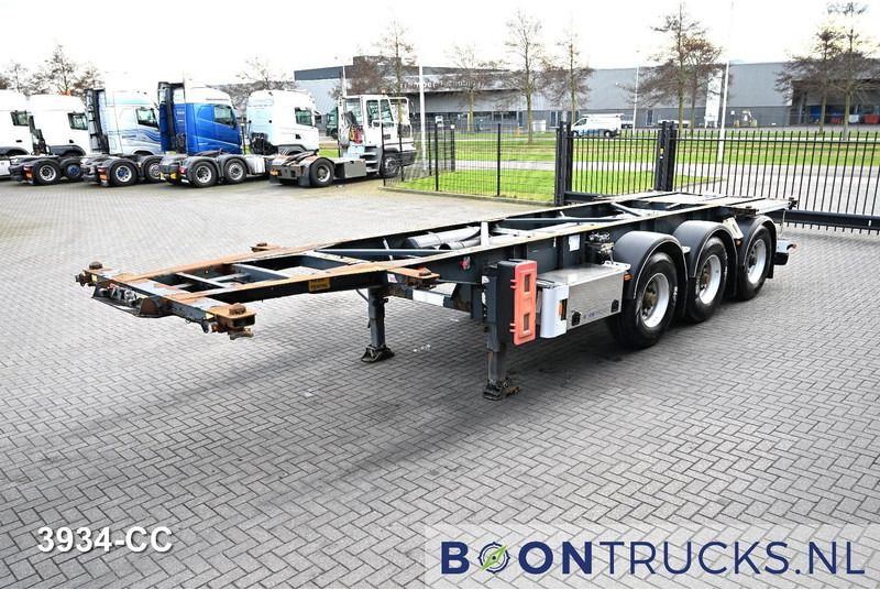 Van Hool 3B0071 TANK CHASSIS | 20-30ft * ADR: FL, AT, OX * 3840 KG * LIFT AXLE - Portacontenedore/ Intercambiable semirremolque: foto 4 Van Hool 3B0071 TANK CHASSIS | 20-30ft * ADR: FL, AT, OX * 3840 KG * LIFT AXLE - Portacontenedore/ Intercambiable semirremolque: foto 4