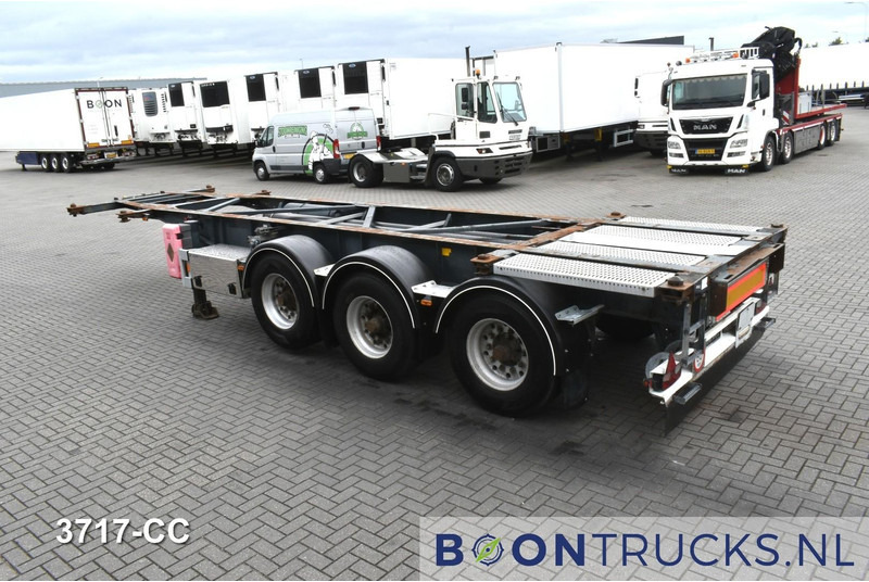 Van Hool 3B0071 TANK CHASSIS | 20-30ft * ADR: FL, AT, OX * 3840 KG * LIFT AXLE - Portacontenedore/ Intercambiable semirremolque: foto 2 Van Hool 3B0071 TANK CHASSIS | 20-30ft * ADR: FL, AT, OX * 3840 KG * LIFT AXLE - Portacontenedore/ Intercambiable semirremolque: foto 2