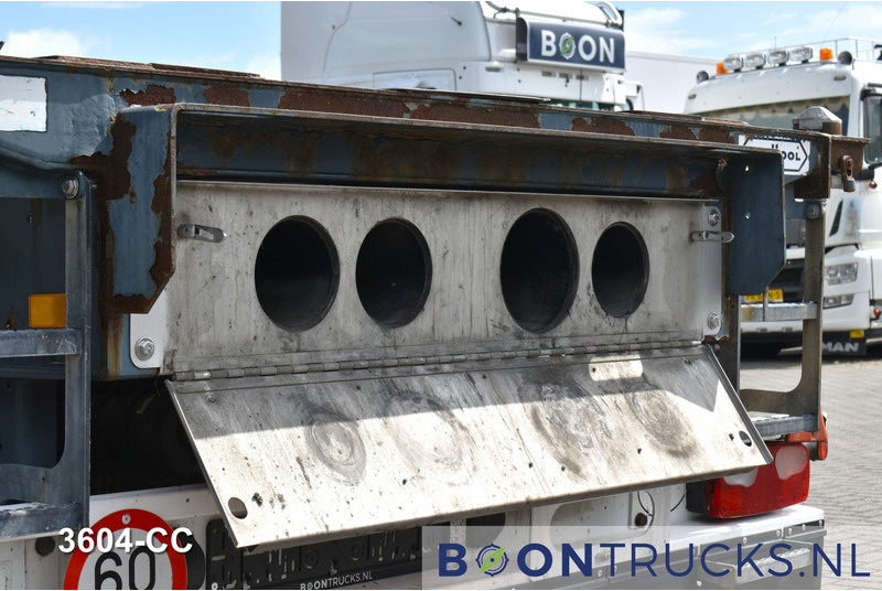 Portacontenedore/ Intercambiable semirremolque Van Hool 3B0071 TANK CHASSIS | 20-30ft * ADR: FL, AT, OX * 3840 KG * LIFT AXLE: foto 16
