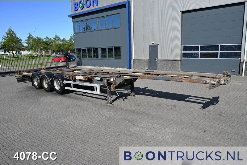 Van Hool 3B0077 2x20-30-40-45ft HC * LIFT AXLE * BPW/DRUM * 2x EXTENDABLE - Portacontenedore/ Intercambiable semirremolque: foto 4 Van Hool 3B0077 2x20-30-40-45ft HC * LIFT AXLE * BPW/DRUM * 2x EXTENDABLE - Portacontenedore/ Intercambiable semirremolque: foto 4