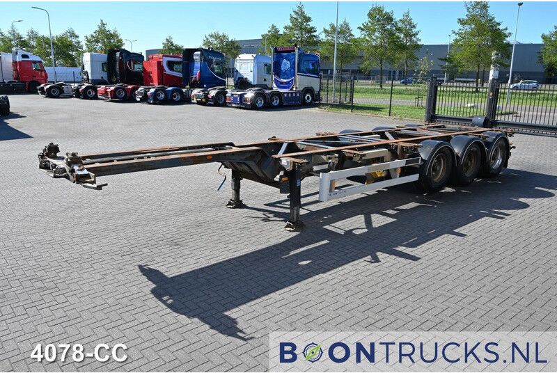 Van Hool 3B0077 2x20-30-40-45ft HC * LIFT AXLE * BPW/DRUM * 2x EXTENDABLE - Portacontenedore/ Intercambiable semirremolque: foto 5 Van Hool 3B0077 2x20-30-40-45ft HC * LIFT AXLE * BPW/DRUM * 2x EXTENDABLE - Portacontenedore/ Intercambiable semirremolque: foto 5
