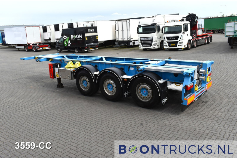 Van Hool A3C002 TANK CHASSIS | 20-30ft * ADR AT FL EX/II EX/III * 3680 Kg * NL TRAILER - Portacontenedore/ Intercambiable semirremolque: foto 3 Van Hool A3C002 TANK CHASSIS | 20-30ft * ADR AT FL EX/II EX/III * 3680 Kg * NL TRAILER - Portacontenedore/ Intercambiable semirremolque: foto 3