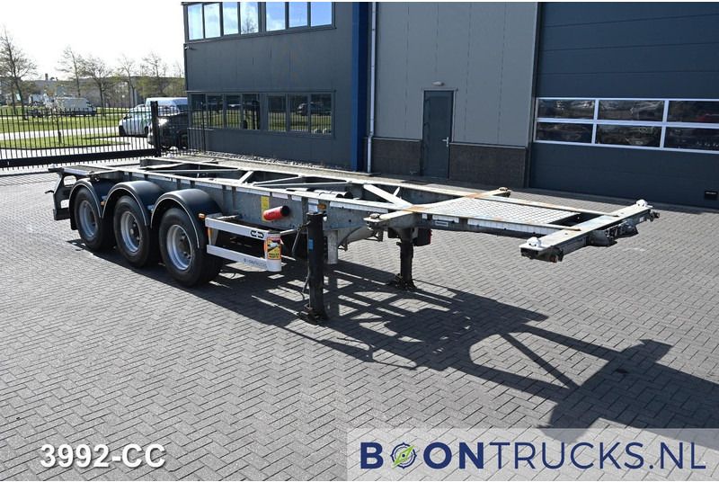 Van Hool A3C002 TANK CHASSIS | 20-30ft * ADR EXII - EXIII - FL - AT * NL TRAILER * APK 09-2026 * 2x AVAILABLE - Portacontenedore/ Intercambiable semirremolque: foto 3 Van Hool A3C002 TANK CHASSIS | 20-30ft * ADR EXII - EXIII - FL - AT * NL TRAILER * APK 09-2026 * 2x AVAILABLE - Portacontenedore/ Intercambiable semirremolque: foto 3