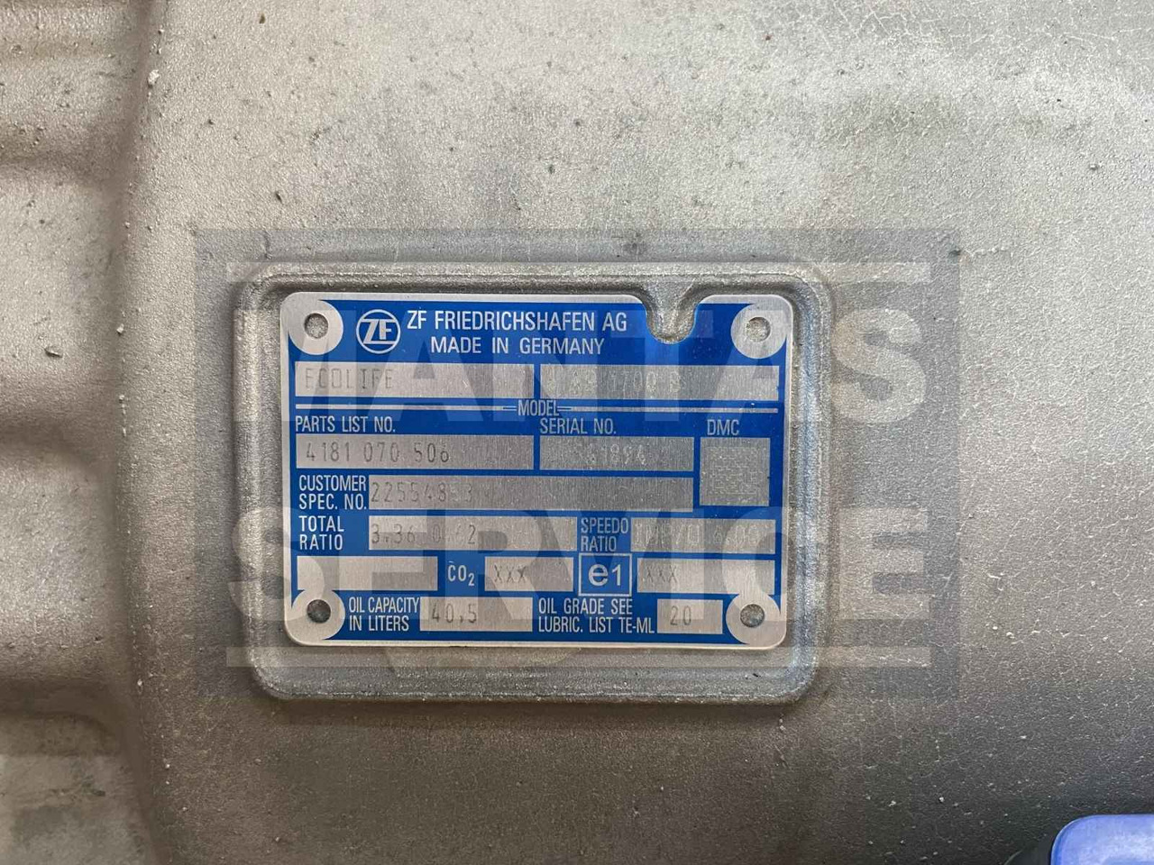 VOLVO TRANSMISSION 22554853 - Caja de cambios para Camión: foto 2 VOLVO TRANSMISSION 22554853 - Caja de cambios para Camión: foto 2