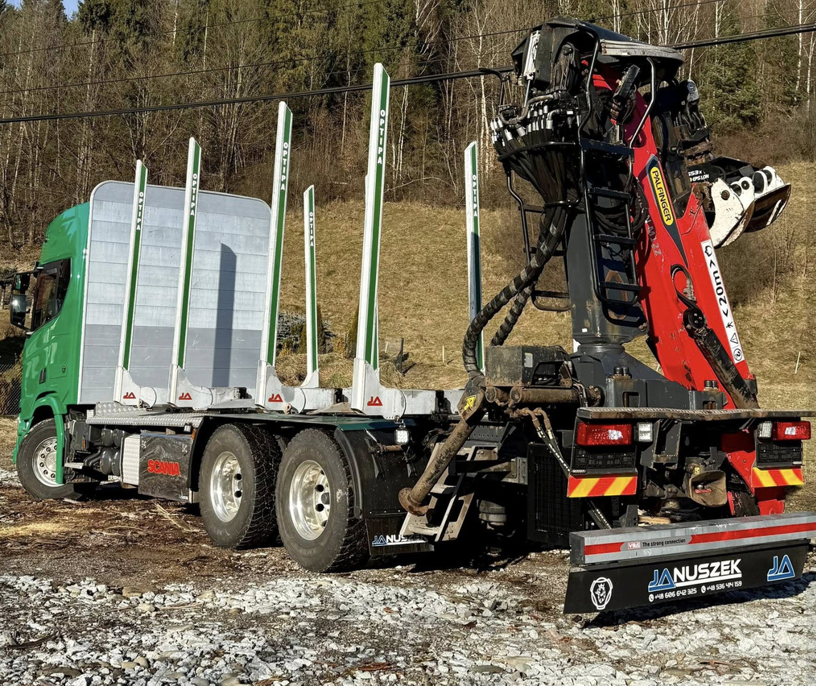 SCANIA R580 - Camión forestal, Camión grúa: foto 4 SCANIA R580 - Camión forestal, Camión grúa: foto 4