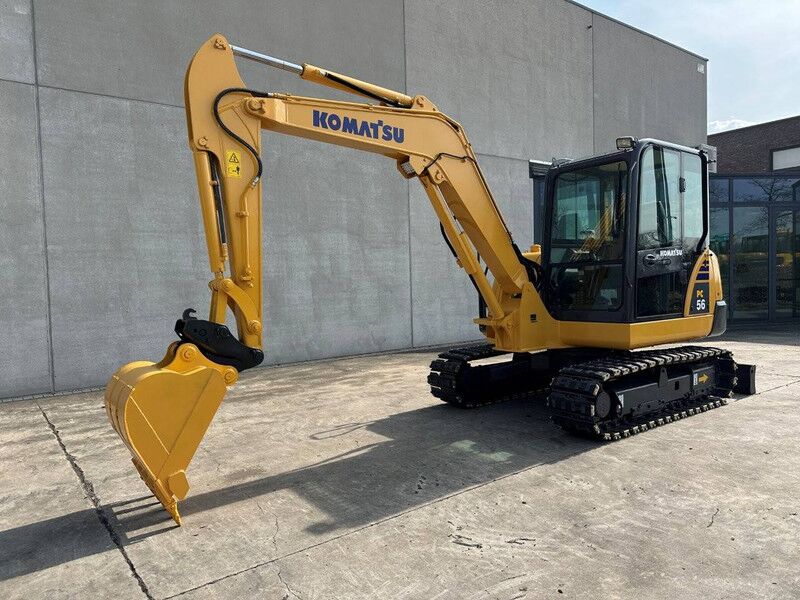 Komatsu PC56-7 - Excavadora de cadenas: foto 1 Komatsu PC56-7 - Excavadora de cadenas: foto 1