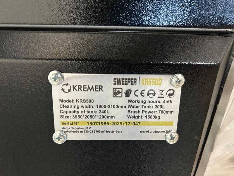 Kremer KRS500 - Barredora vial: foto 5 Kremer KRS500 - Barredora vial: foto 5