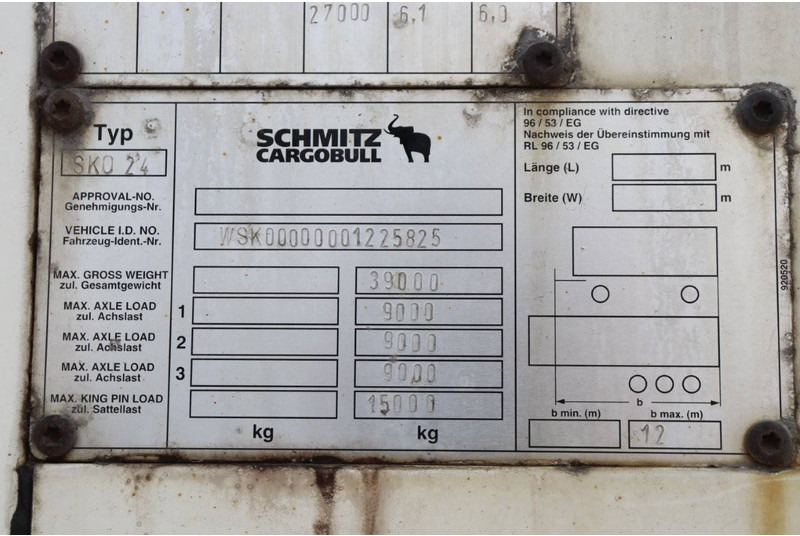 Schmitz Cargobull SKO 24 - Frigorífico semirremolque: foto 4 Schmitz Cargobull SKO 24 - Frigorífico semirremolque: foto 4