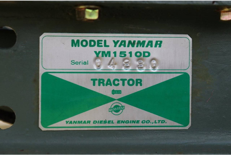 Tractor Yanmar YM1510D: foto 16