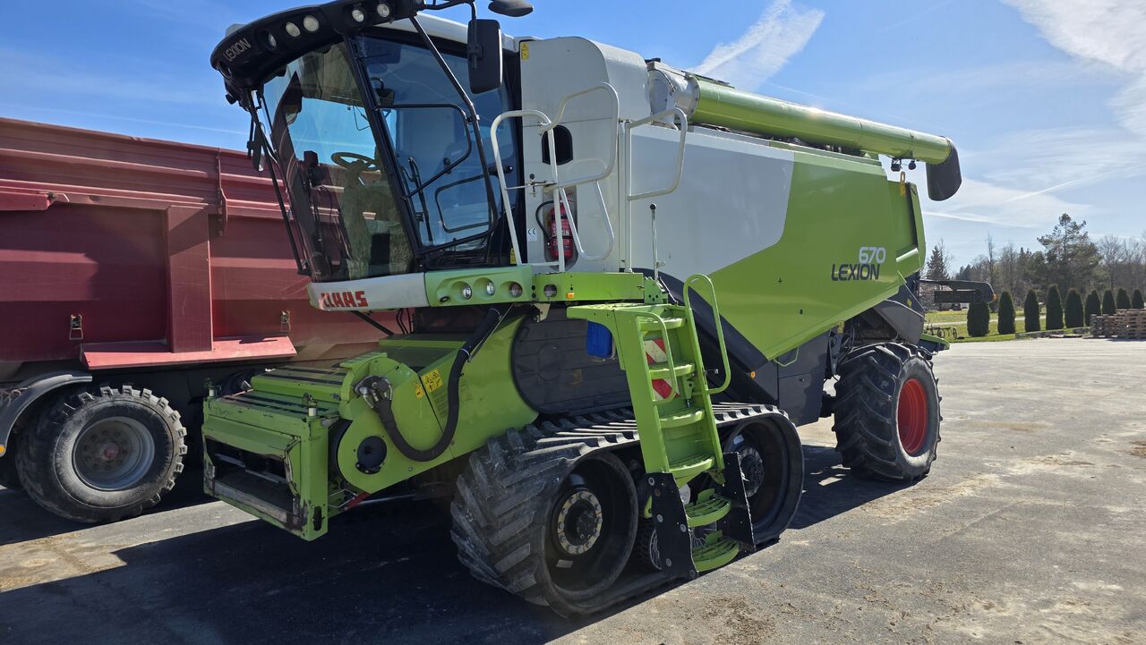 CLAAS Lexion 670 Terratrac - Cosechadora de granos: foto 3 CLAAS Lexion 670 Terratrac - Cosechadora de granos: foto 3